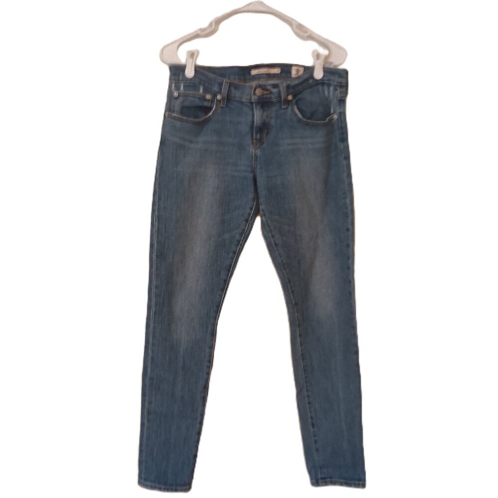 Levi’s White Oak Cone 601 Medium Wash Pin Skinny Denim Jeans Women’s Sz 30